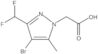 4-Bromo-3-(difluoromethyl)-5-methyl-1H-pyrazole-1-acetic acid