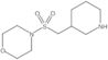 4-[(3-Piperidinylmethyl)sulfonyl]morpholine