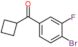 (4-Bromo-3-fluorophenyl)cyclobutylmethanone