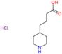 4-piperidin-4-ylbutanoic acid hydrochloride