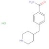 Benzamide, 4-(4-piperidinylmethyl)-, monohydrochloride