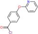 4-(2-Pyridinyloxy)benzoyl chloride