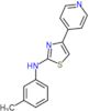 N-(3-methylphenyl)-4-(pyridin-4-yl)-1,3-thiazol-2-amine