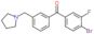 (4-bromo-3-fluoro-phenyl)-[3-(pyrrolidin-1-ylmethyl)phenyl]methanone