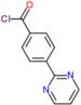 4-pyrimidin-2-ylbenzoyl chloride