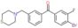 (4-bromo-3-fluoro-phenyl)-[3-(thiomorpholinomethyl)phenyl]methanone