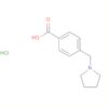 Benzoic acid, 4-(1-pyrrolidinylmethyl)-, hydrochloride