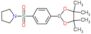1-{[4-(4,4,5,5-tetramethyl-1,3,2-dioxaborolan-2-yl)phenyl]sulfonyl}pyrrolidine