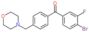 (4-bromo-3-fluoro-phenyl)-[4-(morpholinomethyl)phenyl]methanone