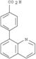 Benzoic acid,4-(8-quinolinyl)-