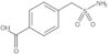 4-[(Aminosulfonyl)methyl]benzoic acid