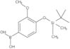 B-[4-[[(1,1-Dimethylethyl)dimethylsilyl]oxy]-3-methoxyphenyl]boronic acid