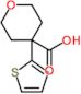 4-thiophen-2-yltetrahydro-2H-pyran-4-carboxylic acid