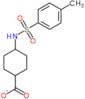 4-[[(4-Methylphenyl)sulfonyl]amino]cyclohexanecarboxylic acid