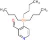 4-(tributylstannanyl)pyridine-3-carbaldehyde