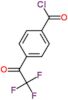 4-(trifluoroacetyl)benzoyl chloride