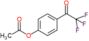 [4-(2,2,2-trifluoroacetyl)phenyl] acetate