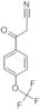 4-(trifluoromethoxy)benzoyl acetonitrile