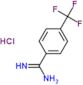 4-(trifluoromethyl)benzenecarboximidamide hydrochloride (1:1)