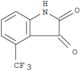 1H-Indole-2,3-dione,4-(trifluoromethyl)-