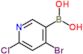 (4-bromo-6-chloro-3-pyridyl)boronic acid