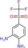 4-[(trifluoromethyl)sulfonyl]benzene-1,2-diamine