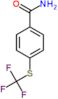 4-[(trifluoromethyl)sulfanyl]benzamide