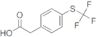 4-[(Trifluoromethyl)thio]benzeneacetic acid