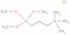 Trimethoxysilylpropyl-N,N,N-trimethylammonium chloride