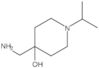 4-Piperidinol,4-(aminomethyl)-1-(1-methylethyl)-(9CI)