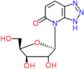 4-[(2R,4R,5R)-3,4-dihydroxy-5-(hydroxymethyl)tetrahydrofuran-2-yl]-3H-triazolo[4,5-b]pyridin-5-one