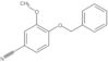 3-Methoxy-4-(phenylmethoxy)benzonitrile