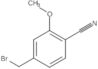 4-(Bromomethyl)-2-methoxybenzonitrile