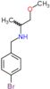 N-(4-bromobenzyl)-1-methoxypropan-2-amine