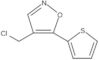 4-(Chloromethyl)-5-(2-thienyl)isoxazole