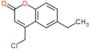 4-(chloromethyl)-6-ethyl-2H-chromen-2-one