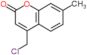 4-(chloromethyl)-7-methyl-2H-chromen-2-one