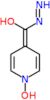 4-Pyridinecarboxylic acid, hydrazide, 1-oxide