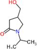 4-(hydroxymethyl)-1-(1-methylethyl)pyrrolidin-2-one