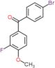 (4-bromophenyl)(3-fluoro-4-methoxyphenyl)methanone