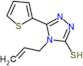 4-(prop-2-en-1-il)-5-(tiofen-2-il)-4H-1,2,4-triazol-3-tiol