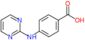 4-(pyrimidin-2-ylamino)benzoic acid