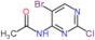 N-(5-bromo-2-chloro-pyrimidin-4-yl)acetamide