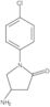 4-Amino-1-(4-chlorophenyl)-2-pyrrolidinone