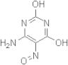 6-amino-2,4-dihydroxy-5-nitrosopyrimidine