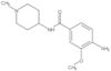 4-Amino-3-methoxy-N-(1-methyl-4-piperidinyl)benzamide