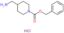 1-Piperidinecarboxylic acid, 4-(aminomethyl)-, phenylmethyl ester, hydrochloride (1:1)