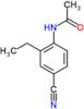 N-(4-cyano-2-ethylphenyl)acetamide