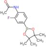 N-[2-fluoro-4-(4,4,5,5-tetramethyl-1,3,2-dioxaborolan-2-yl)phenyl]acetamide