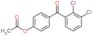 [4-(2,3-dichlorobenzoyl)phenyl] acetate